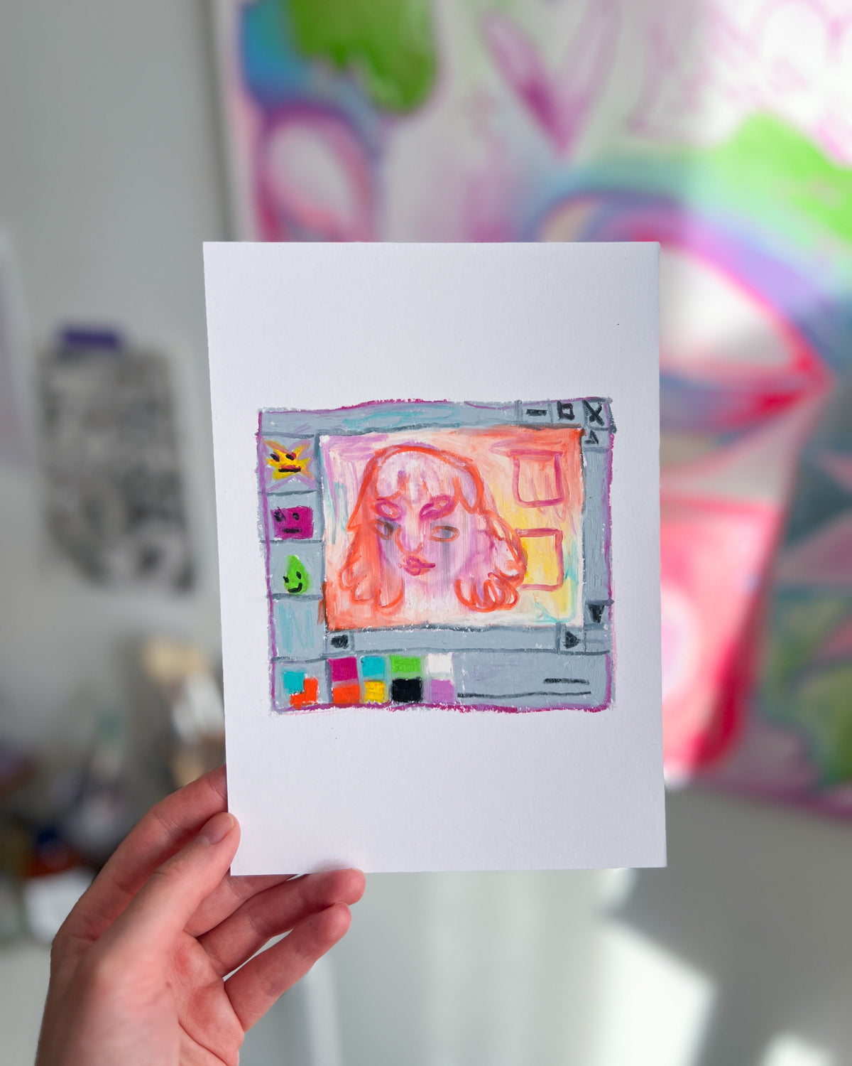 Drawing in Paint