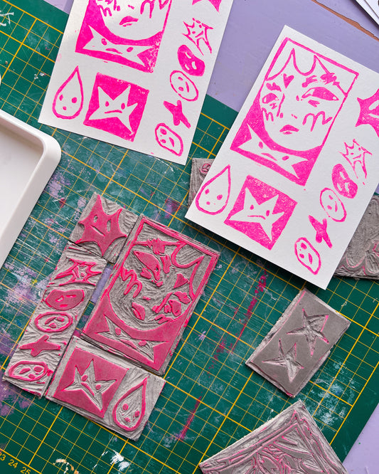 ⭐Lino Print Club⭐