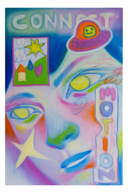 Front Cover - Connect through Motion 🛸👽 #1