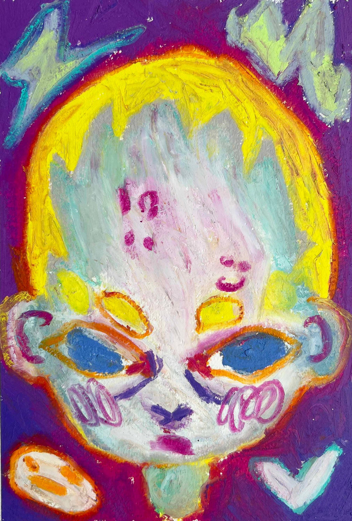 Nova in Oil Pastel